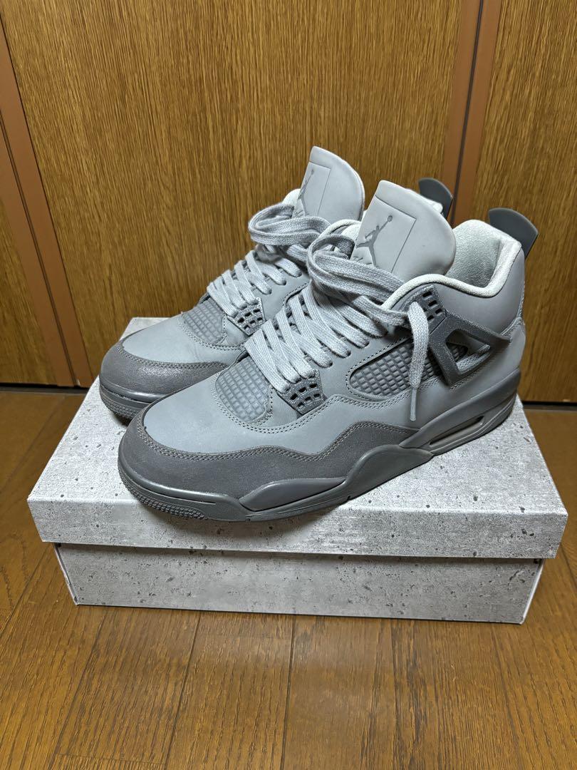 NIKE AIR JORDAN 4 WET CEMENT 28.5 靴