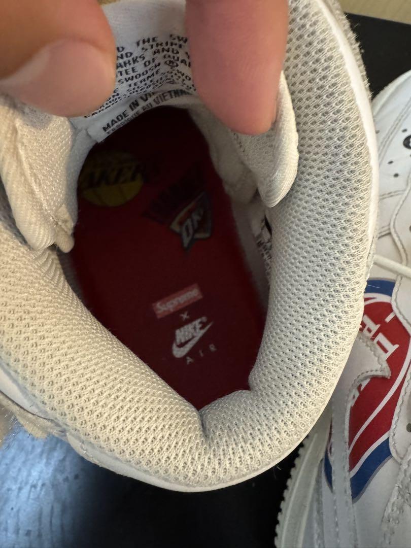 Supreme×NIKE/NBA AIR FORCE 1 MID 07 26.5