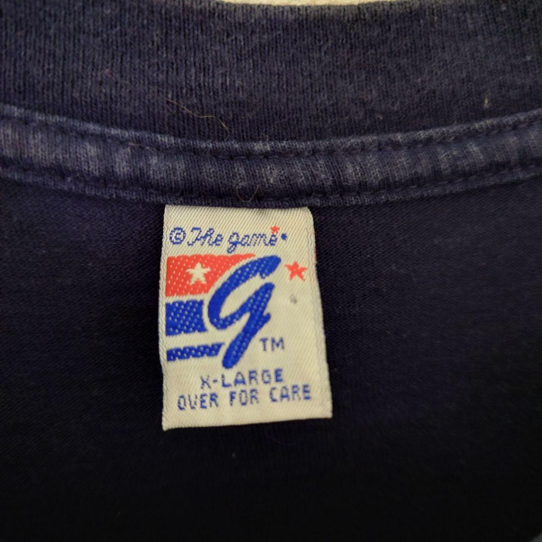 90's シングルステッチ ジョージタウン大学 カレッジTシャツ A-3466