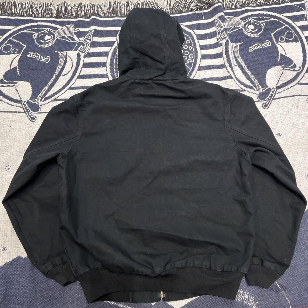 さちCarhartt アクティブジャケット フード付きジャケット ブラック