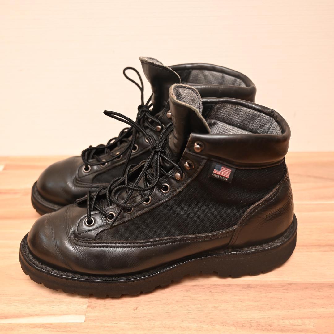 定価74800円　ダナーライト　danner 黒　8inch 27cm us