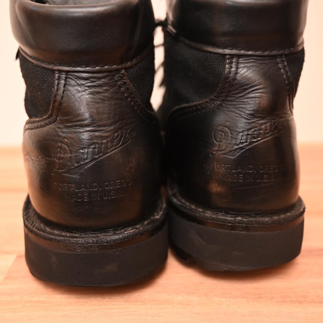 定価74800円　ダナーライト　danner 黒　8inch 27cm us