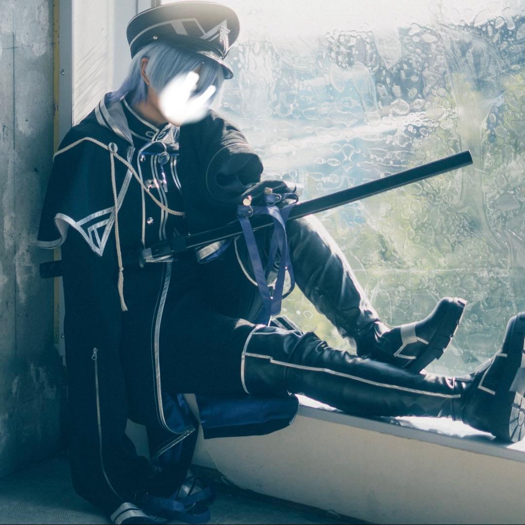 【セット】刀剣乱舞 大慶直胤 ウィッグ 衣装 ブーツ コストモ