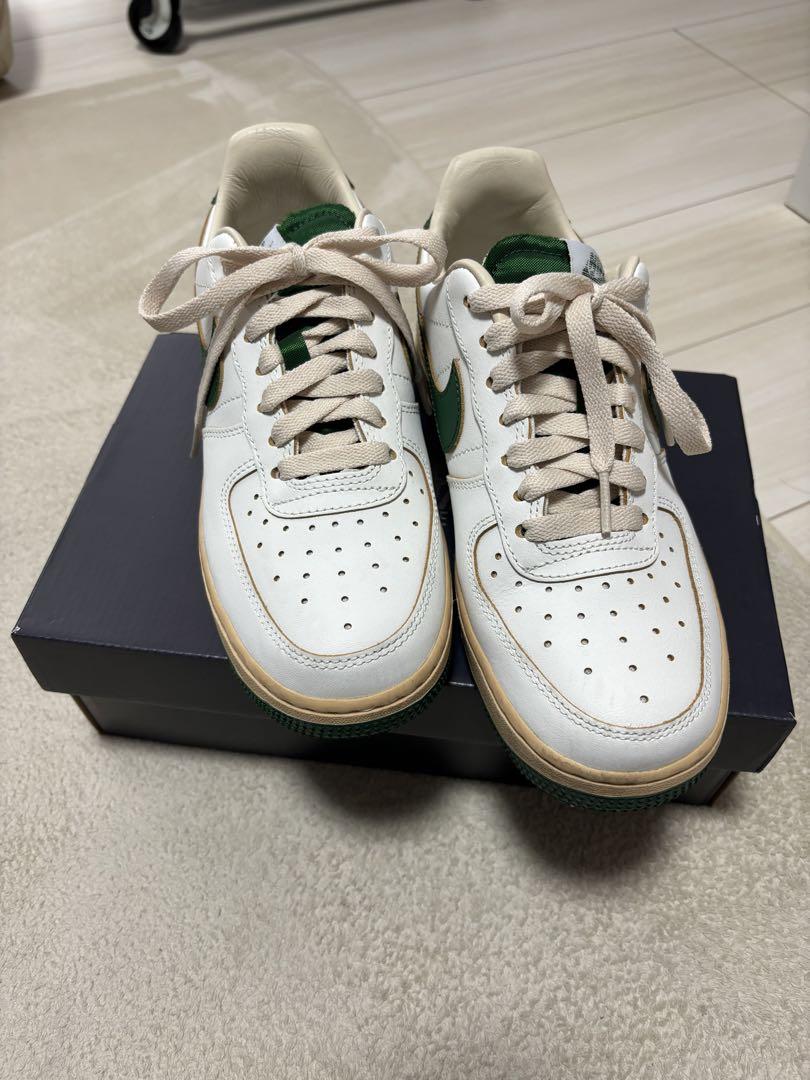 NIKE WMNS AIR FORCE 1グリーンアンドモスリン23.5cm