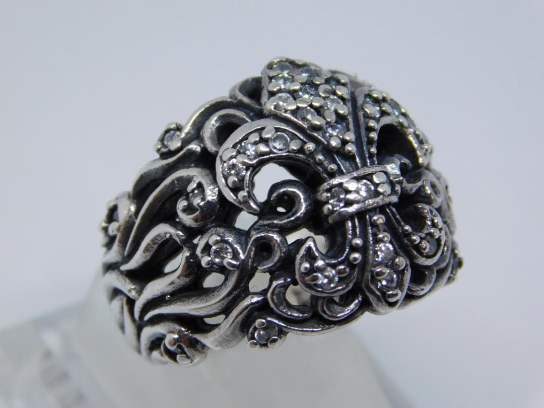 15号 新品 ナチュラルボーンアディクション リング ユリ ジルコニア