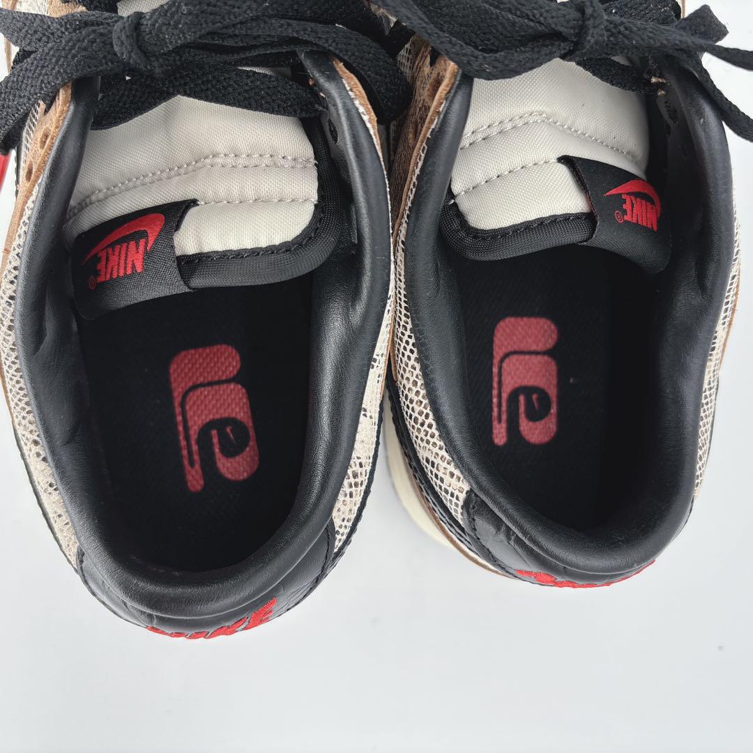 訳有り【新品未使用】DUNK LOW PREMIUM SNAKE（26）日本限定