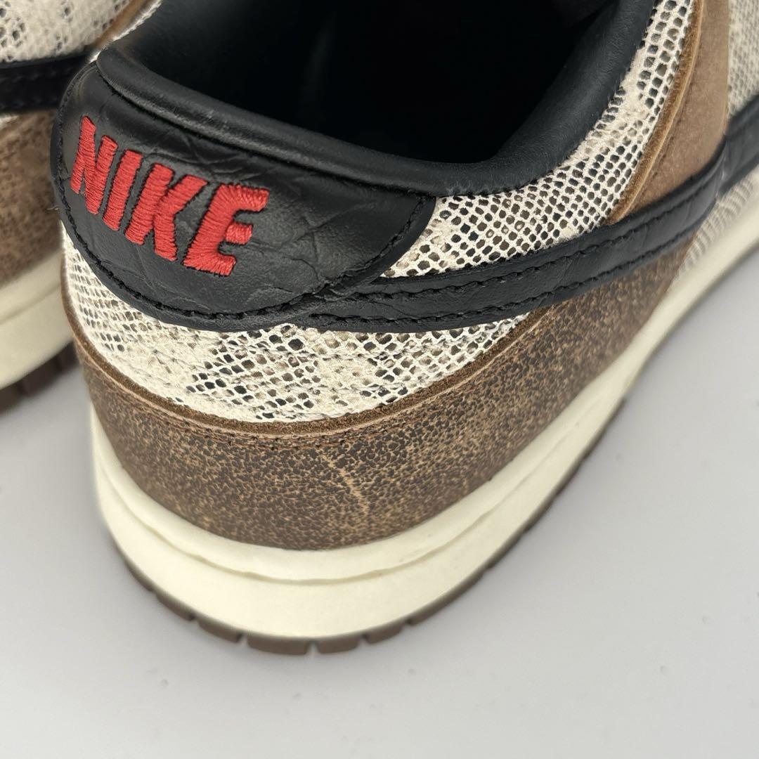 訳有り【新品未使用】DUNK LOW PREMIUM SNAKE（26）日本限定
