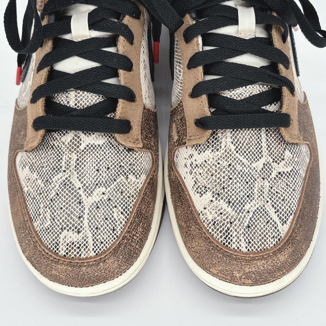 訳有り【新品未使用】DUNK LOW PREMIUM SNAKE（26）日本限定