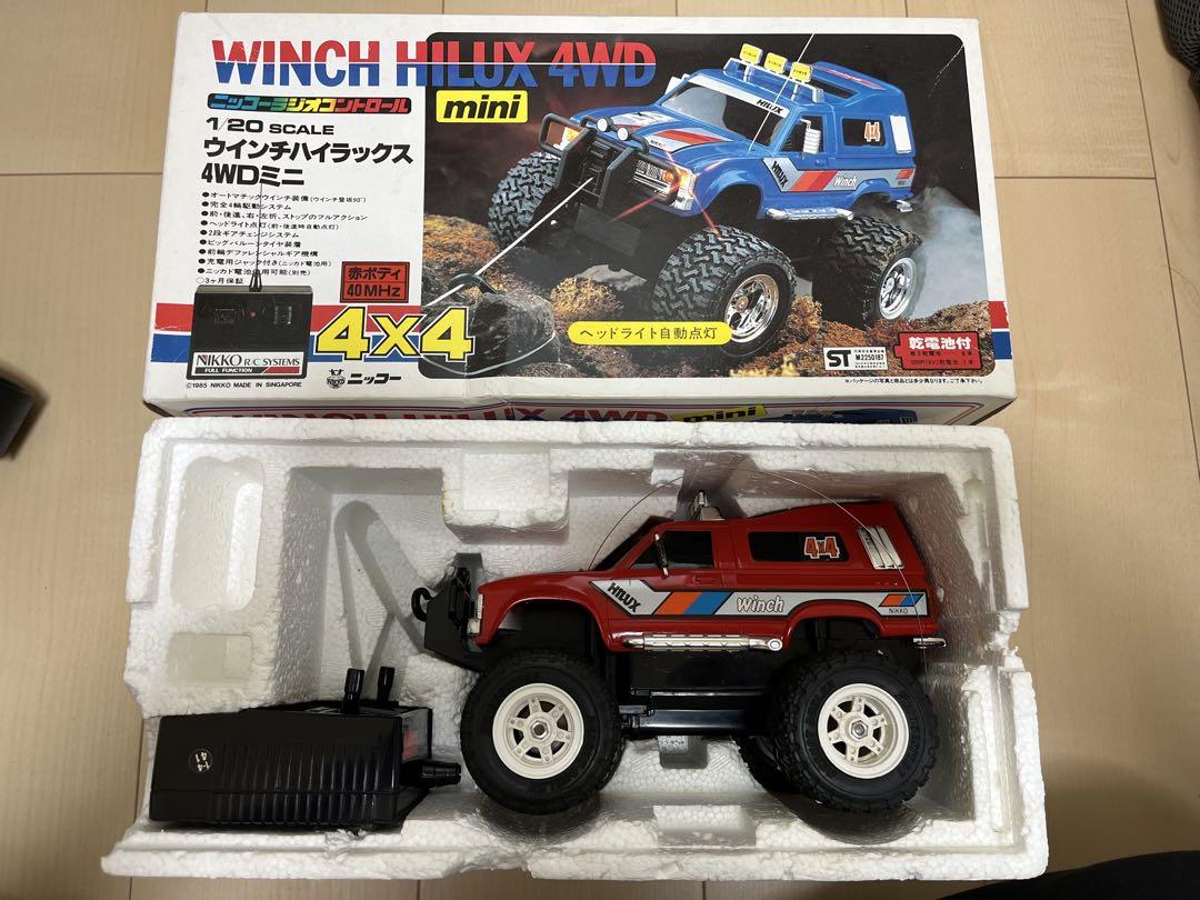 【NIKKO ラジコン】ウィンチハイラックス4WDミニ ジャンク