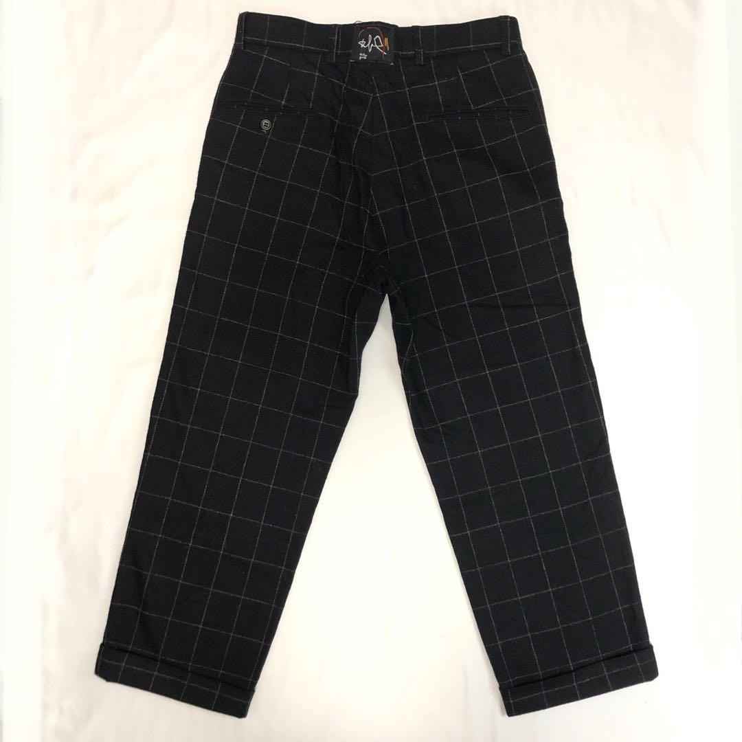 willow pants ウインドーペン チェック柄パンツ