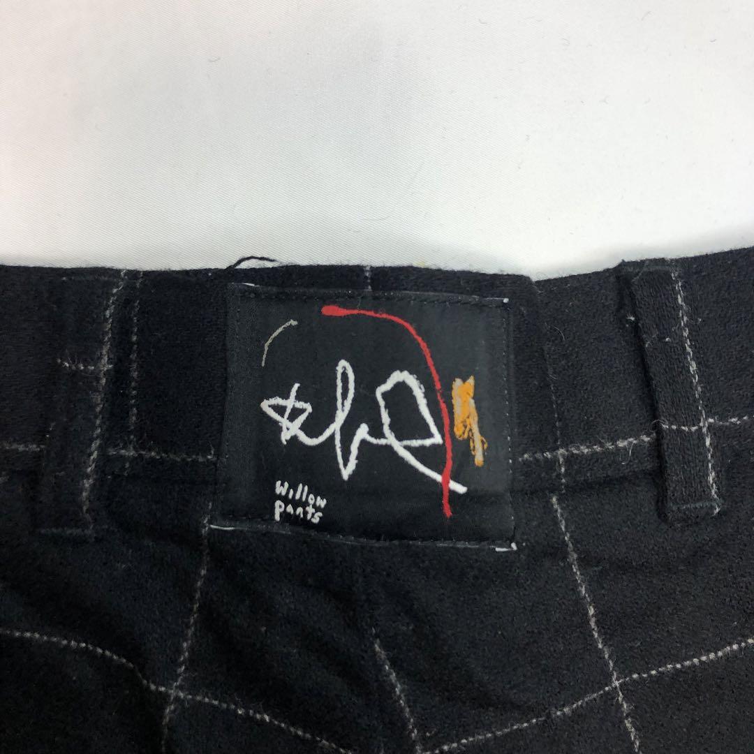 willow pants ウインドーペン チェック柄パンツ