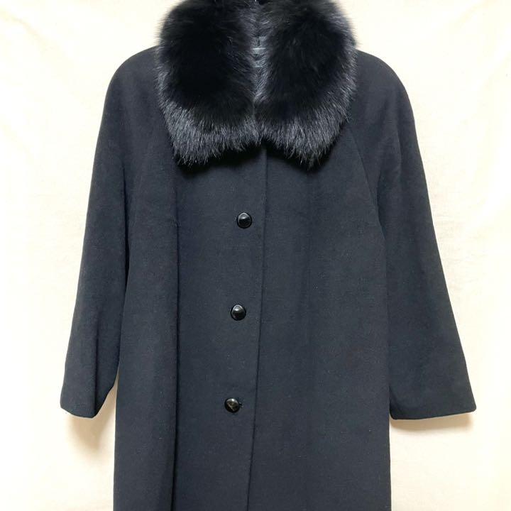 美品 マテリア アンゴラ 3way ベルテッド フォックスファー