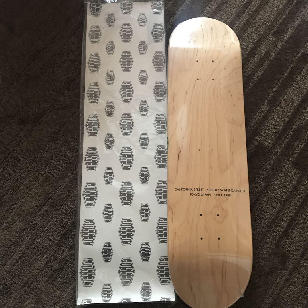 新品スケートボードデッキ　8インチ　カリフォルニアストリートskateboard