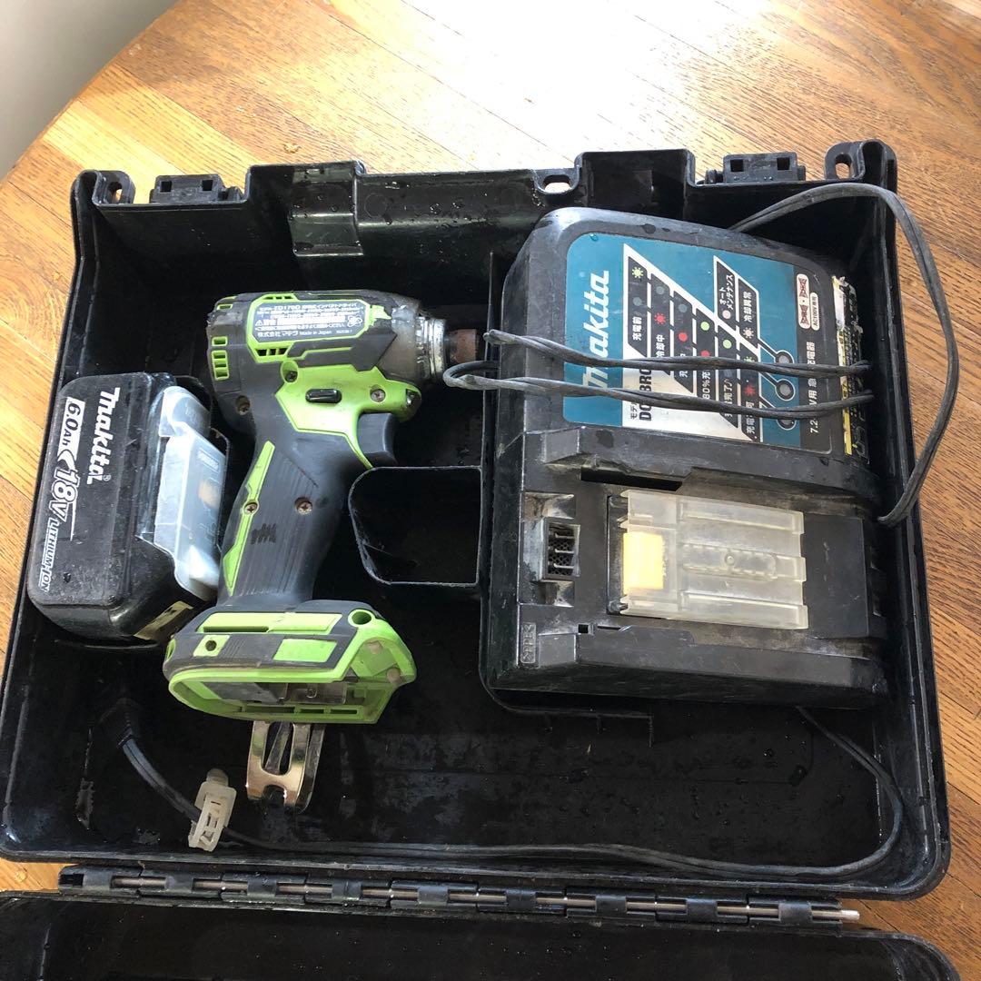 マキタ TD170D 充電式インパクトドライバ 充電器 純正バッテリ1個付きMakita
