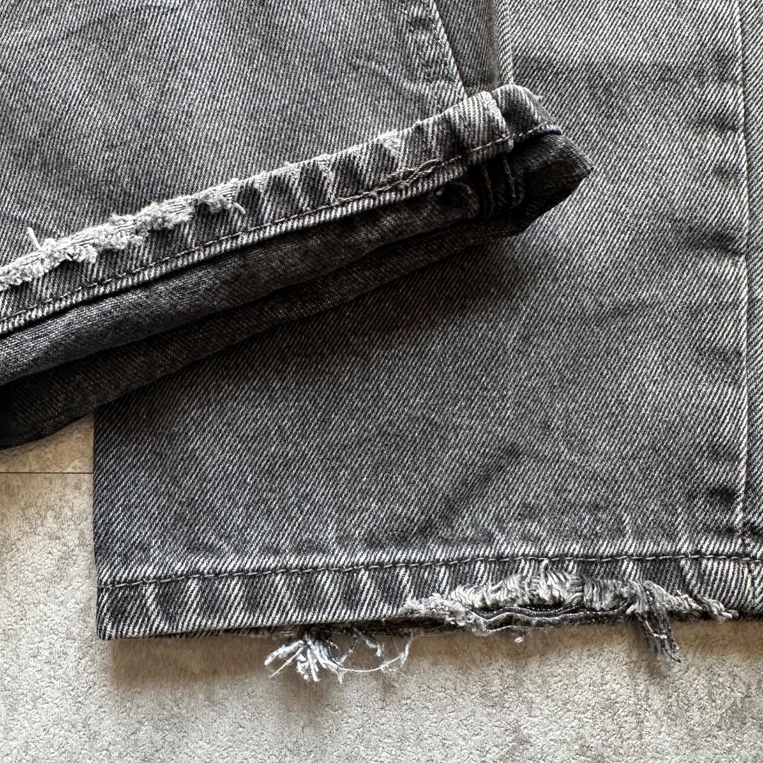 【W36 L30】 levi's black リーバイス 550 569型
