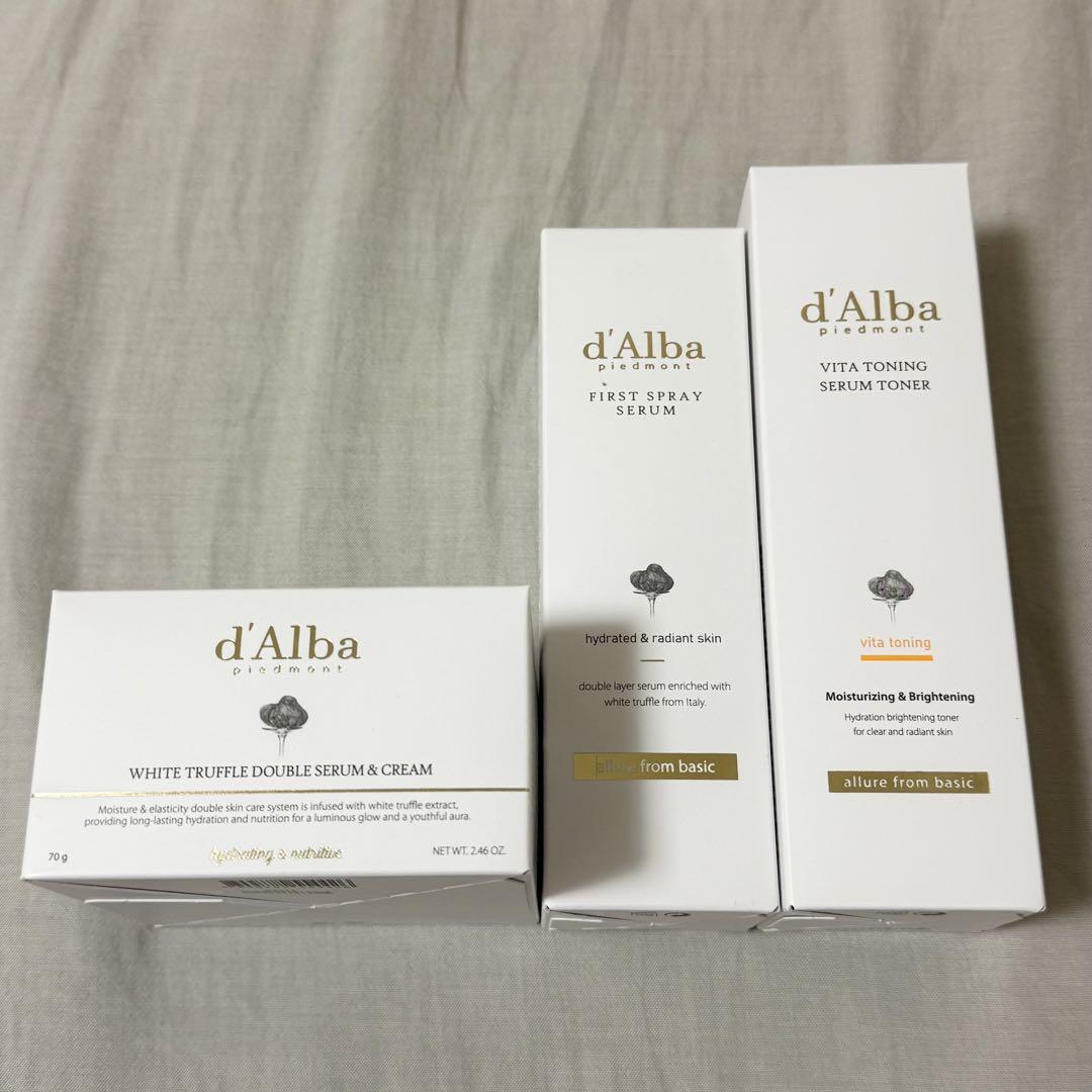 d'Alba ダルバ スプレー トナー クリーム セット