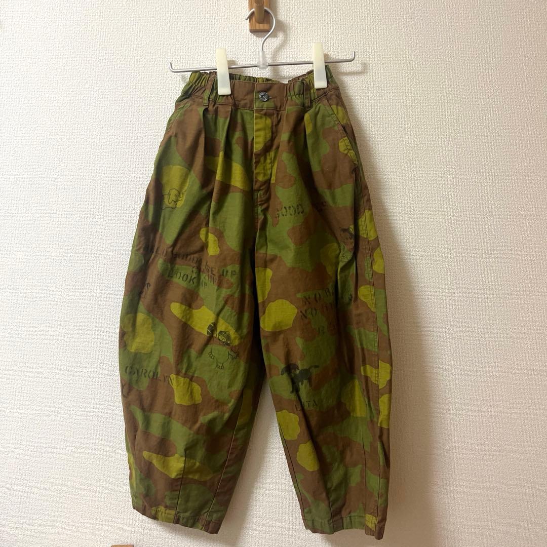 DENIMDUNGAREE デニムダンガリー 迷彩パンツ 01150cm DENIM DUNGAREE