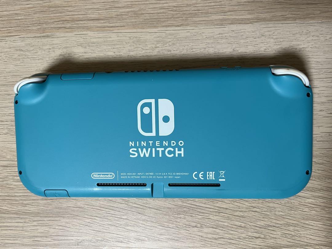 Switch Lite ターコイズ どうぶつの森セット ケース付き