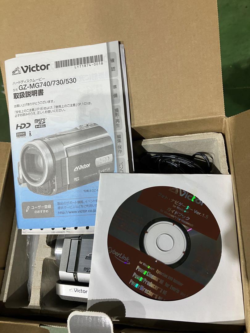 動作確認OK】VICTOR ハードディスク Everio GZ-MG730