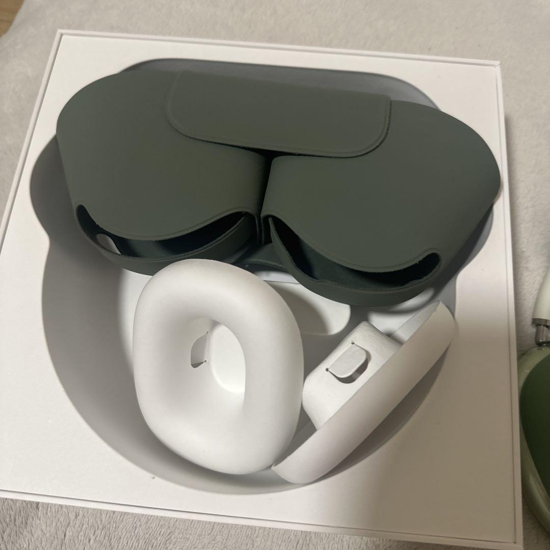 Apple Airpod Max ワイヤレスヘッドホン　カバー付き