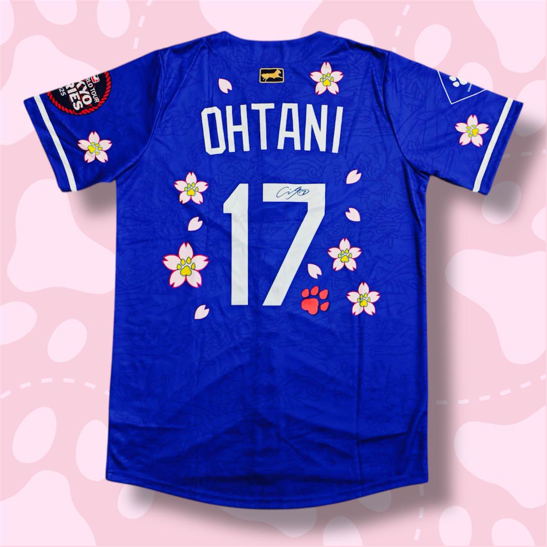 非売品　ドジャース　大谷翔平　デコピン　サインプリントユニフォーム　東京シリーズ 非売品 ドジャース 大谷翔平 デコピン サインプリント
