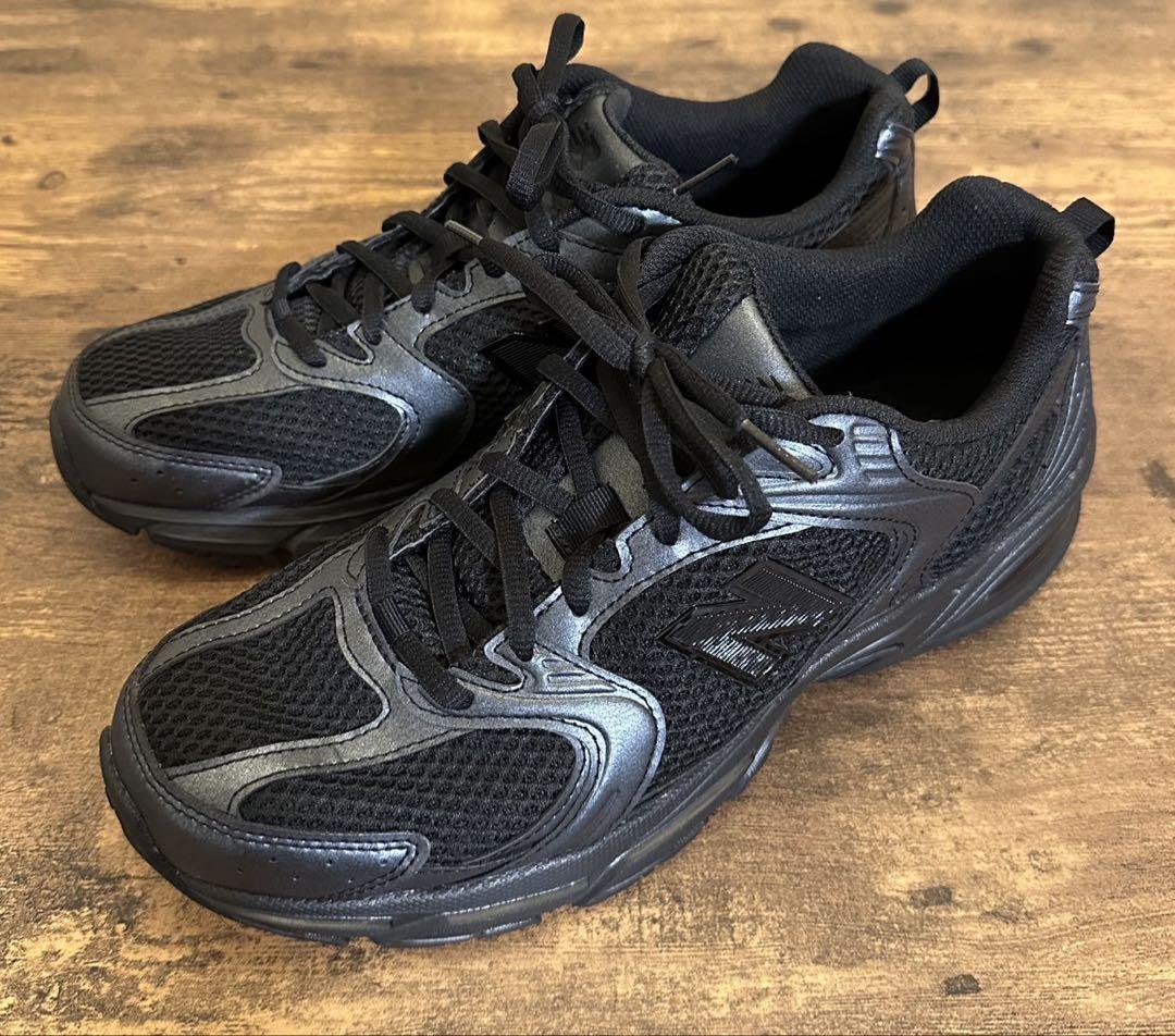 靴 New Balance MR 530 ALL BLACK / 27.5cm