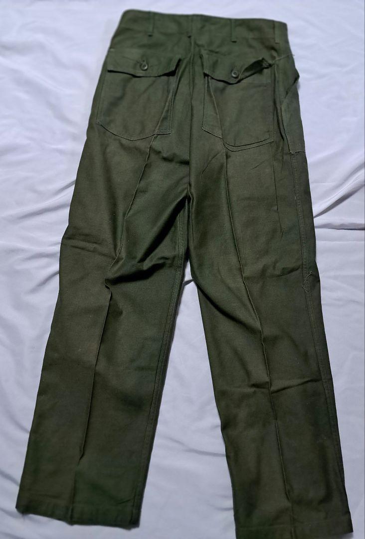 US-ARMY ベイカーパンツ OG107 34×33 米軍　実物