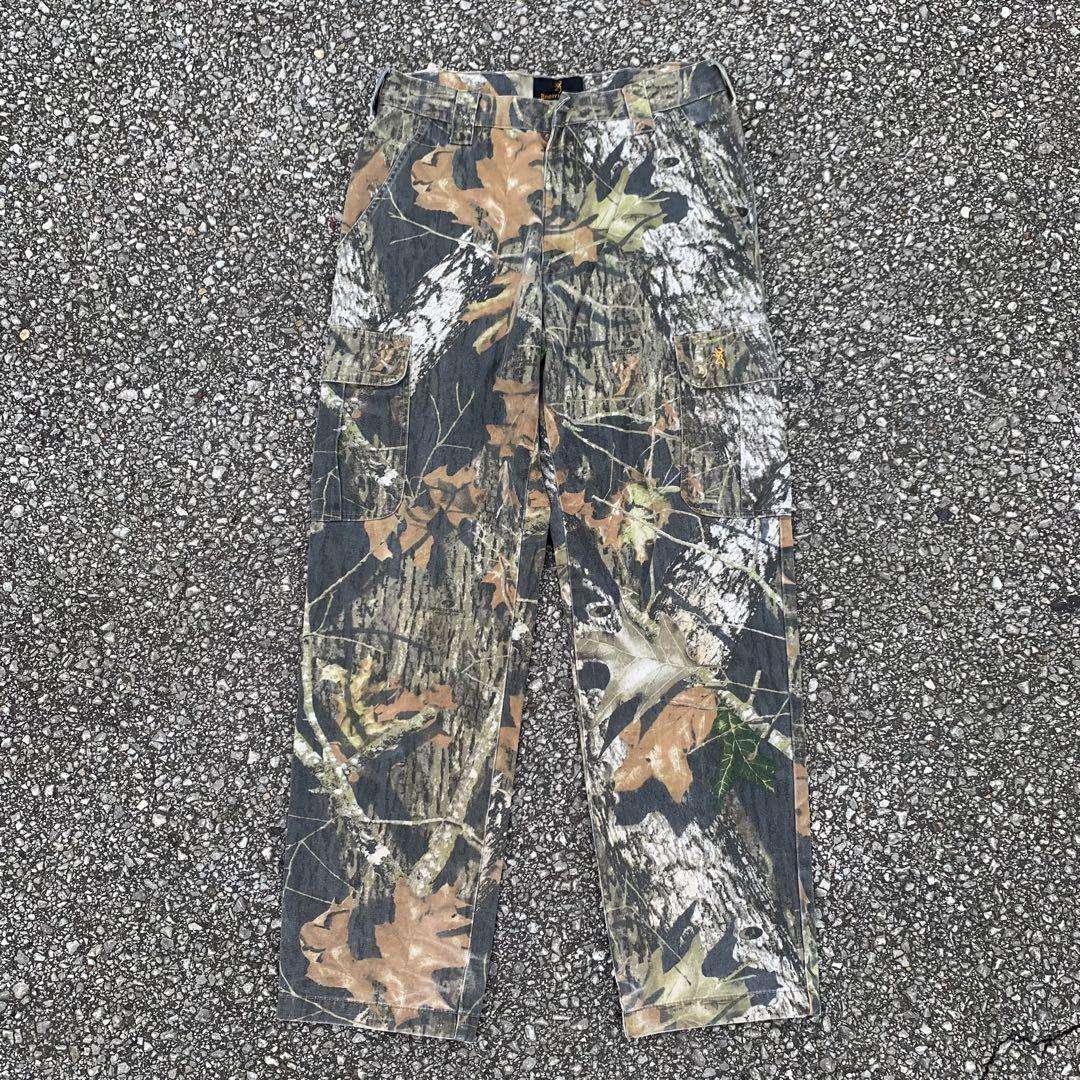 【着画あり】BROWNING リアルツリー 軍パン ベイカーパンツ 人気沸騰中