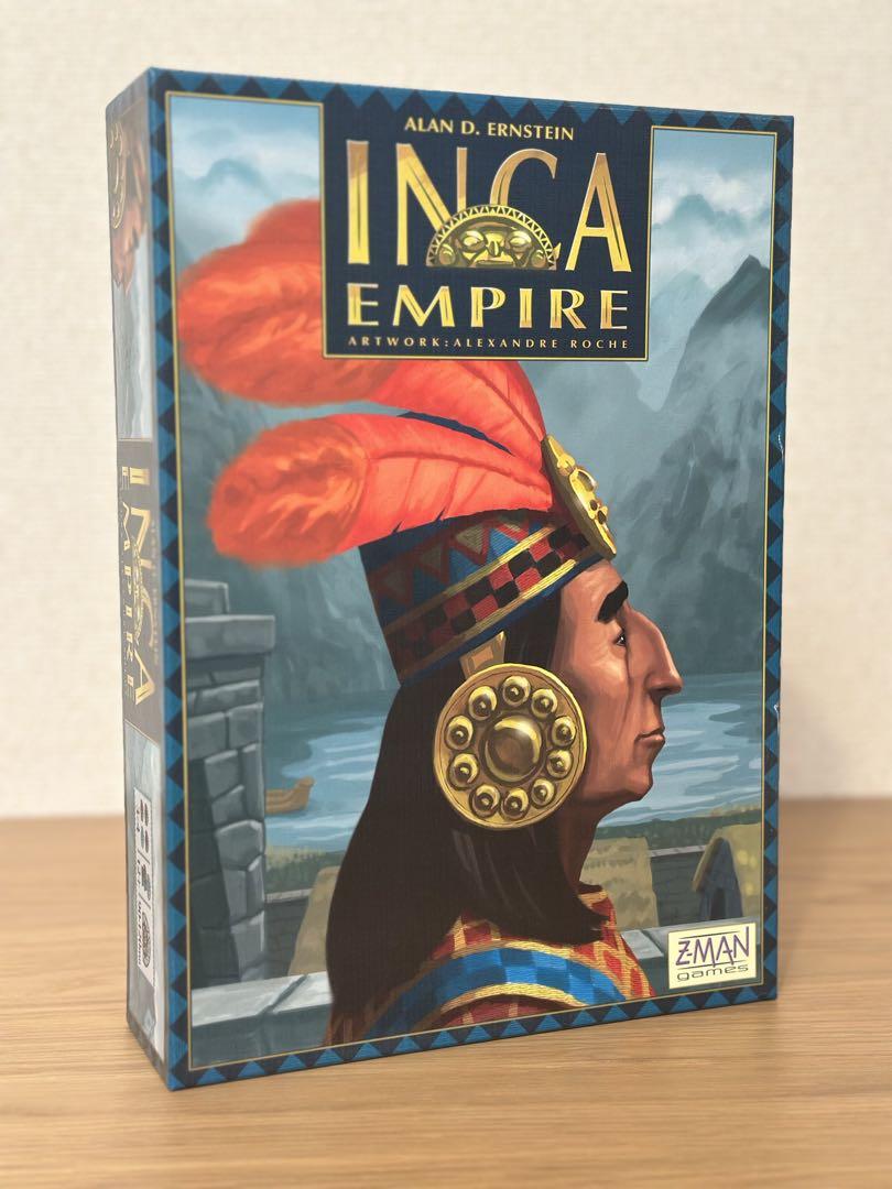 インカ帝国　日本語ルール付き　ボードゲーム
