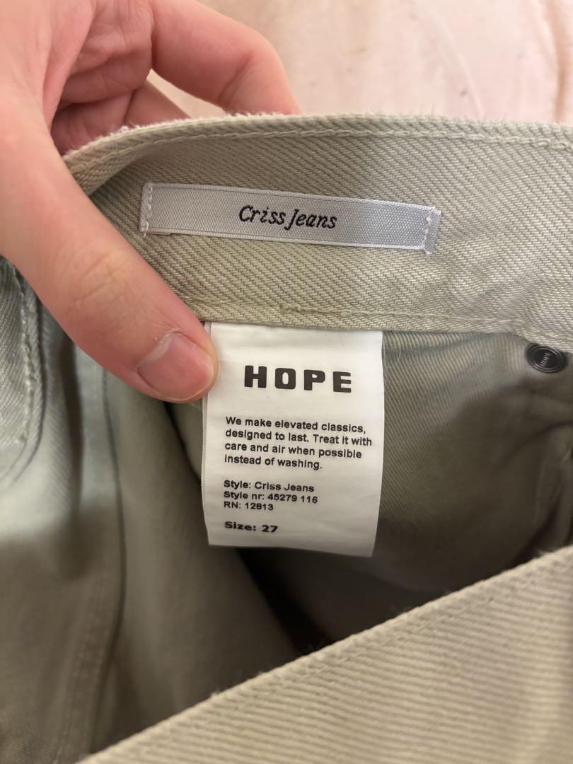 パンツ HOPE stockholm criss jeans patchwork