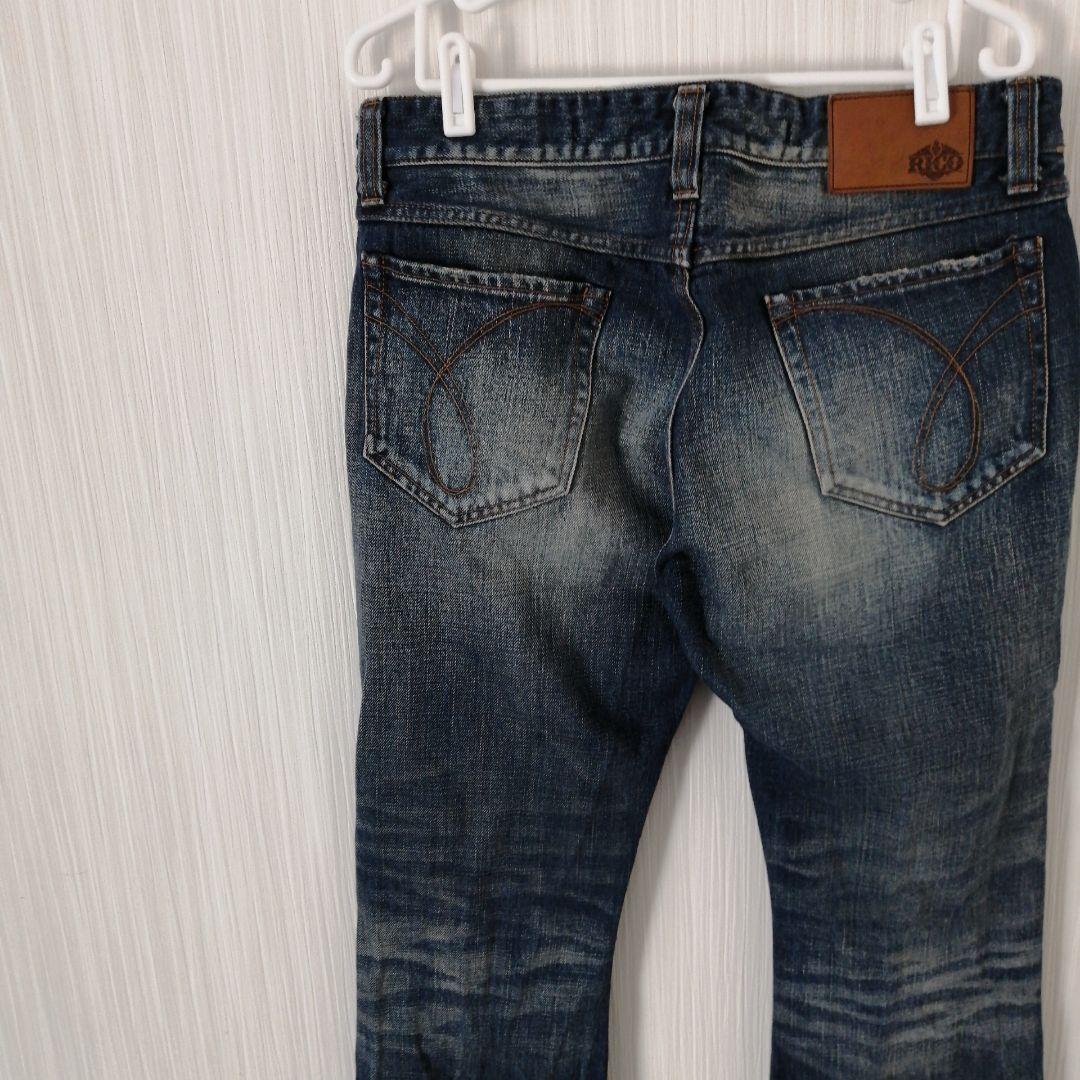 RICO　リコ　デニムパンツ　ジーンズ　フレア
