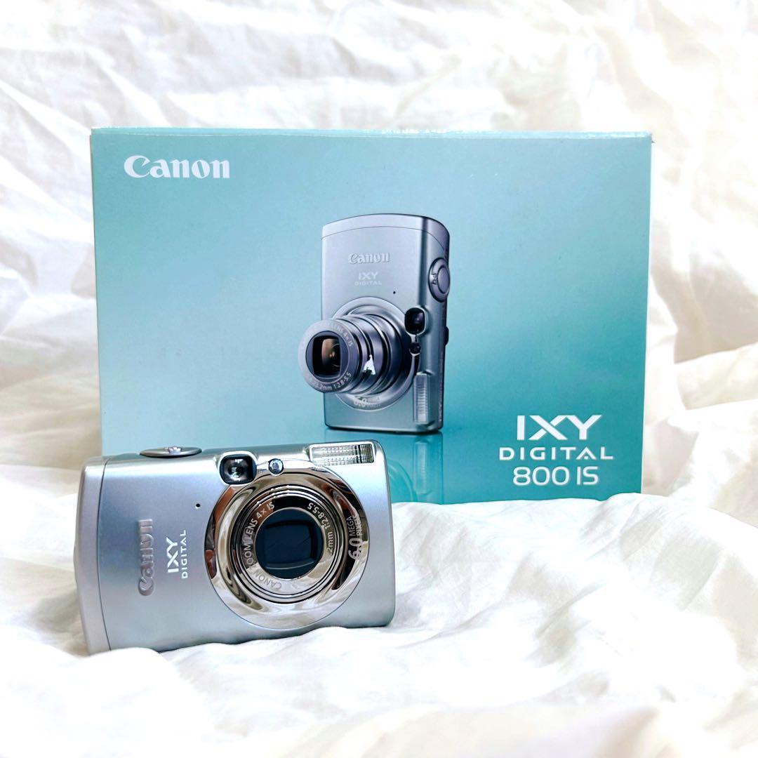 【美品箱付き】Canon IXY Digital 800 IS 付属品多数