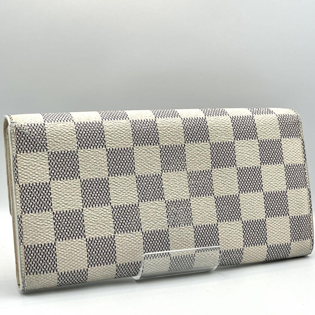 Louis Vuitton ダミエ ・アズール　長財布　ポルトフォイユ　サラ