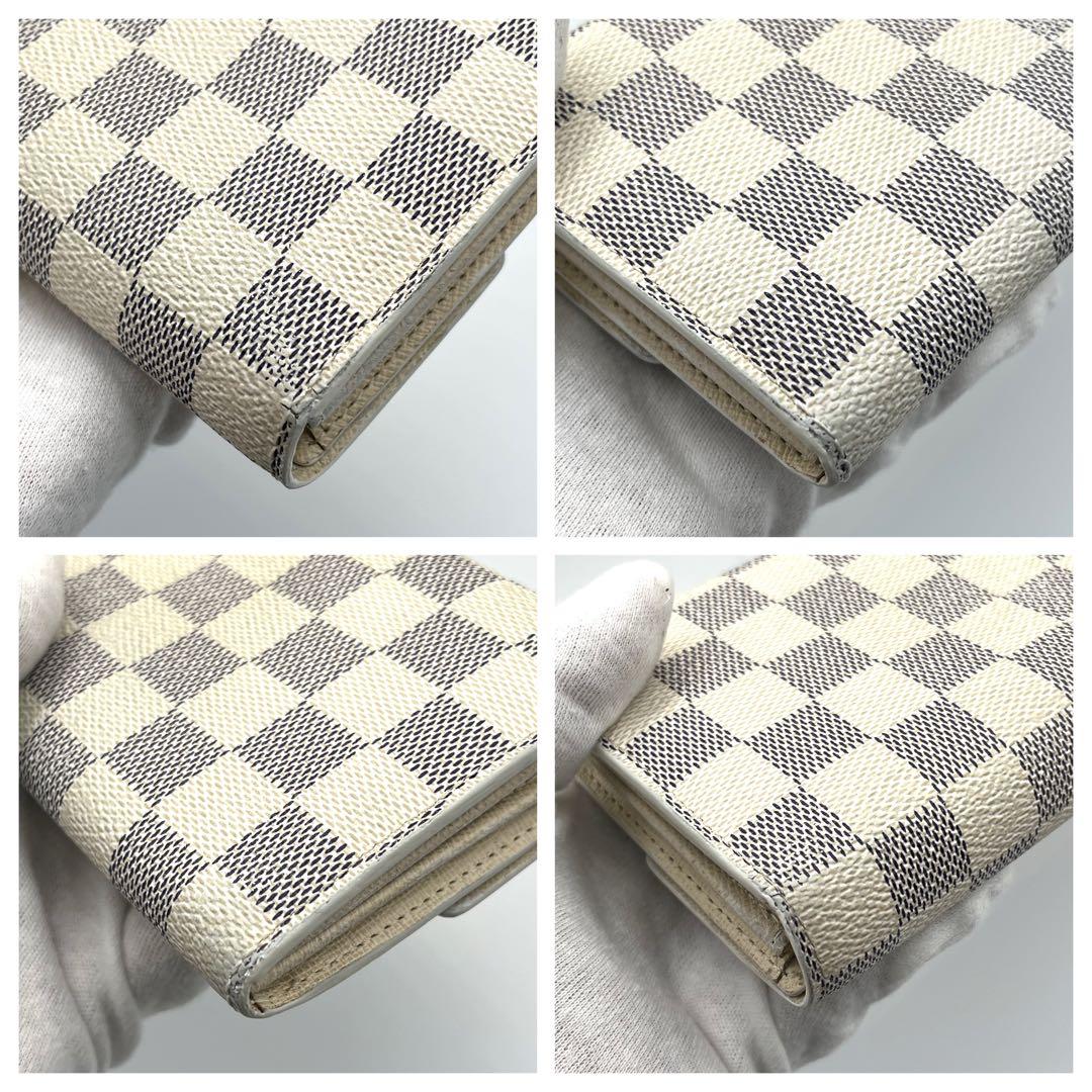 Louis Vuitton ダミエ ・アズール　長財布　ポルトフォイユ　サラ