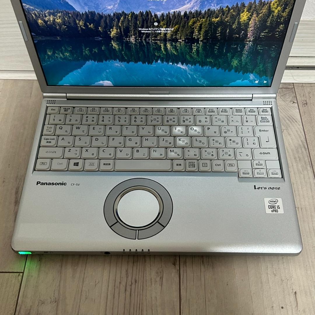 高速 レッツノート 第10世代i5 8GB SSD256G オフィス カメラ