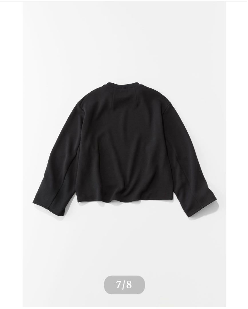 新品【Meravel ミーラベル】 DOUXY Tee ブラックカットソー