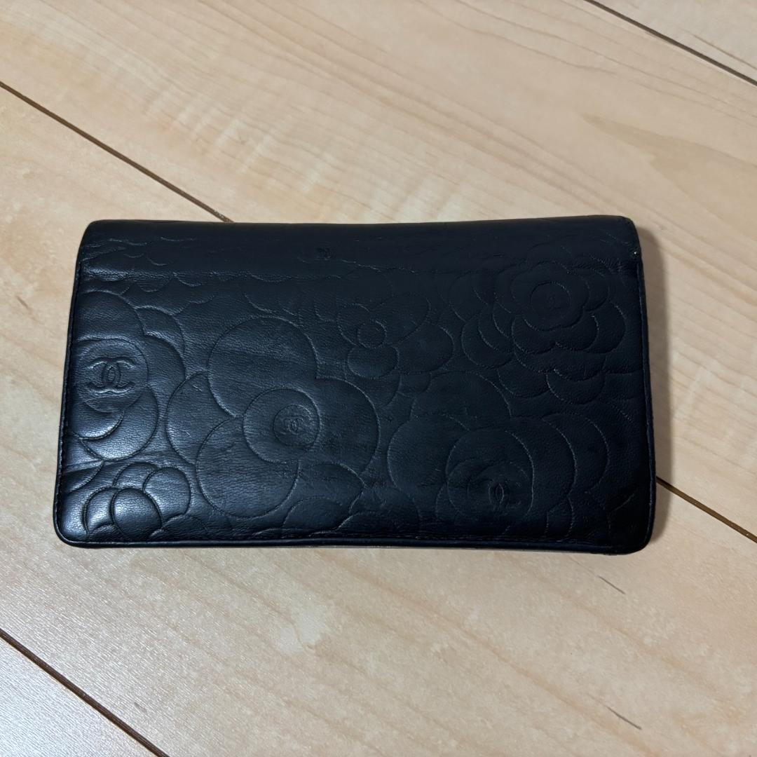 楽天市場】【財布】CHANEL シャネル カメリア ココマーク 2つ折