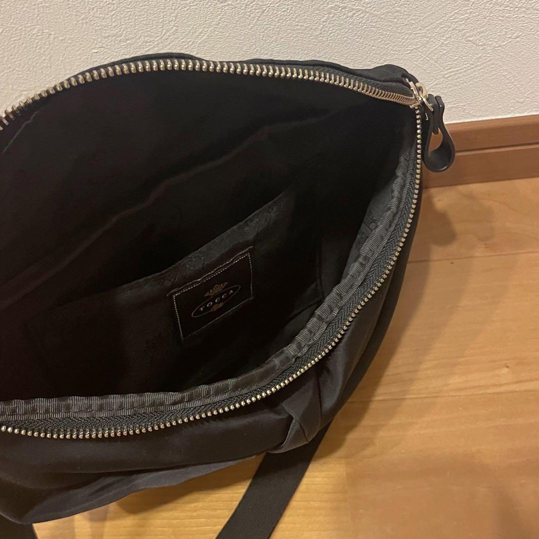 TOCCA RIBBON KNOT BODY BAG ボディバッグ ブラック