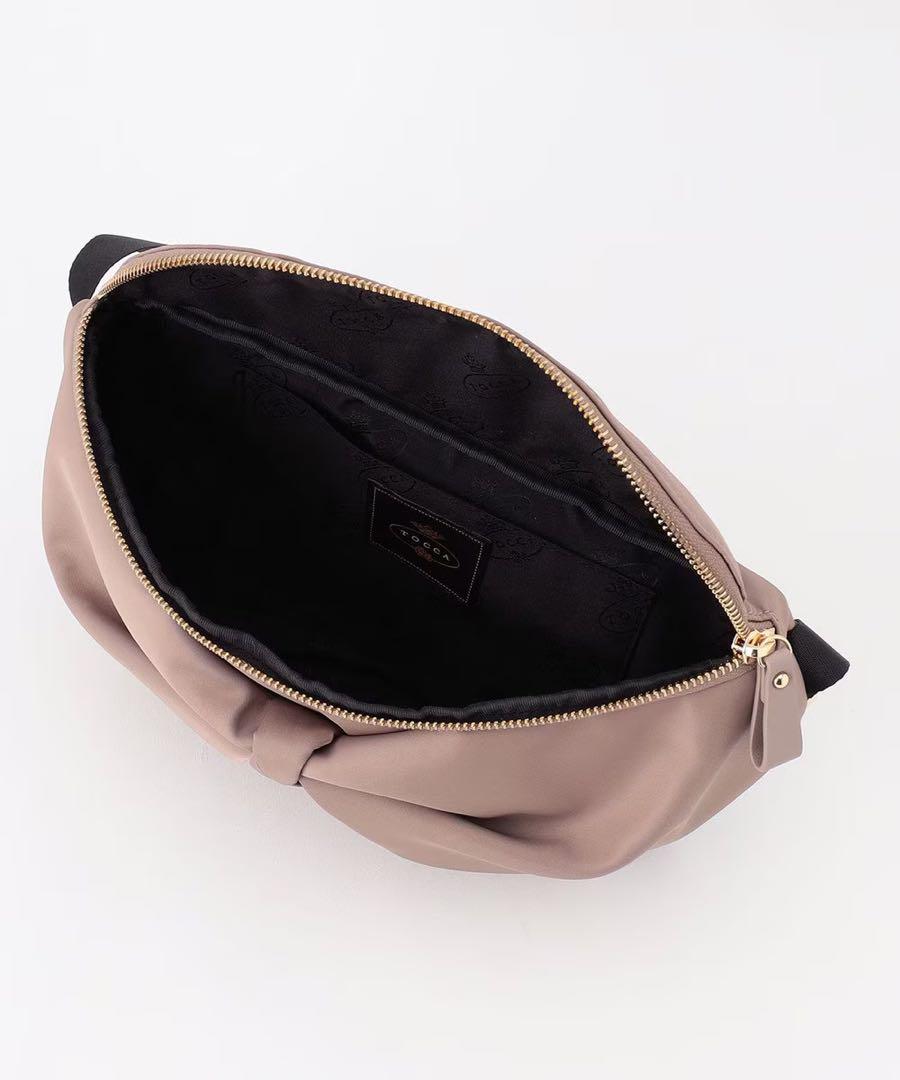 TOCCA RIBBON KNOT BODY BAG ボディバッグ ブラック