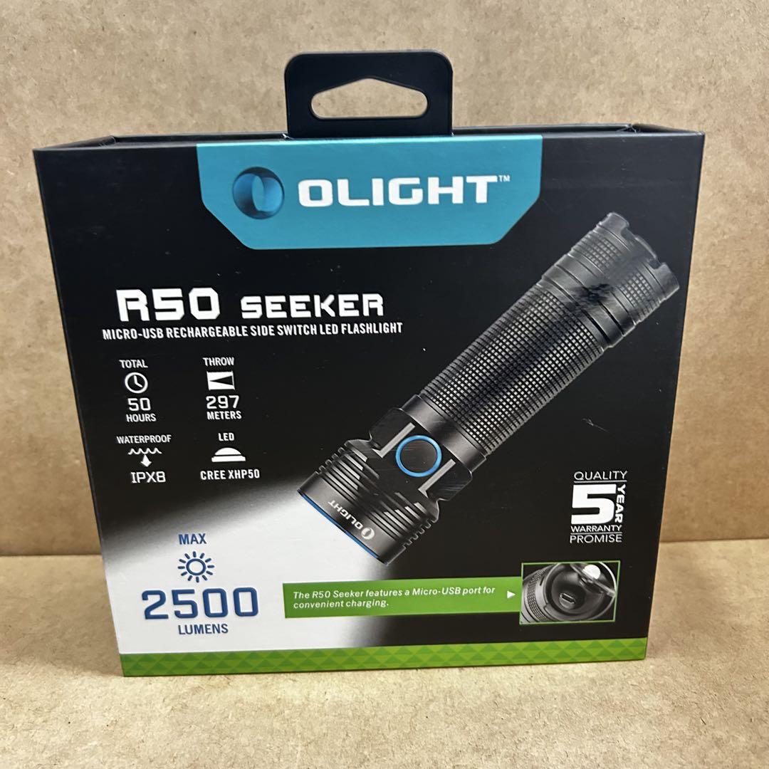 【新品】OLIGHT オーライト R50 SEEKER 2500 5YEAR