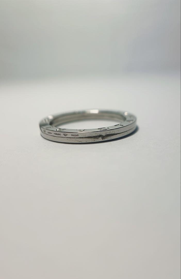 ブルガリ　BVLGARI キーホルダー　キーリング　シルバー925
