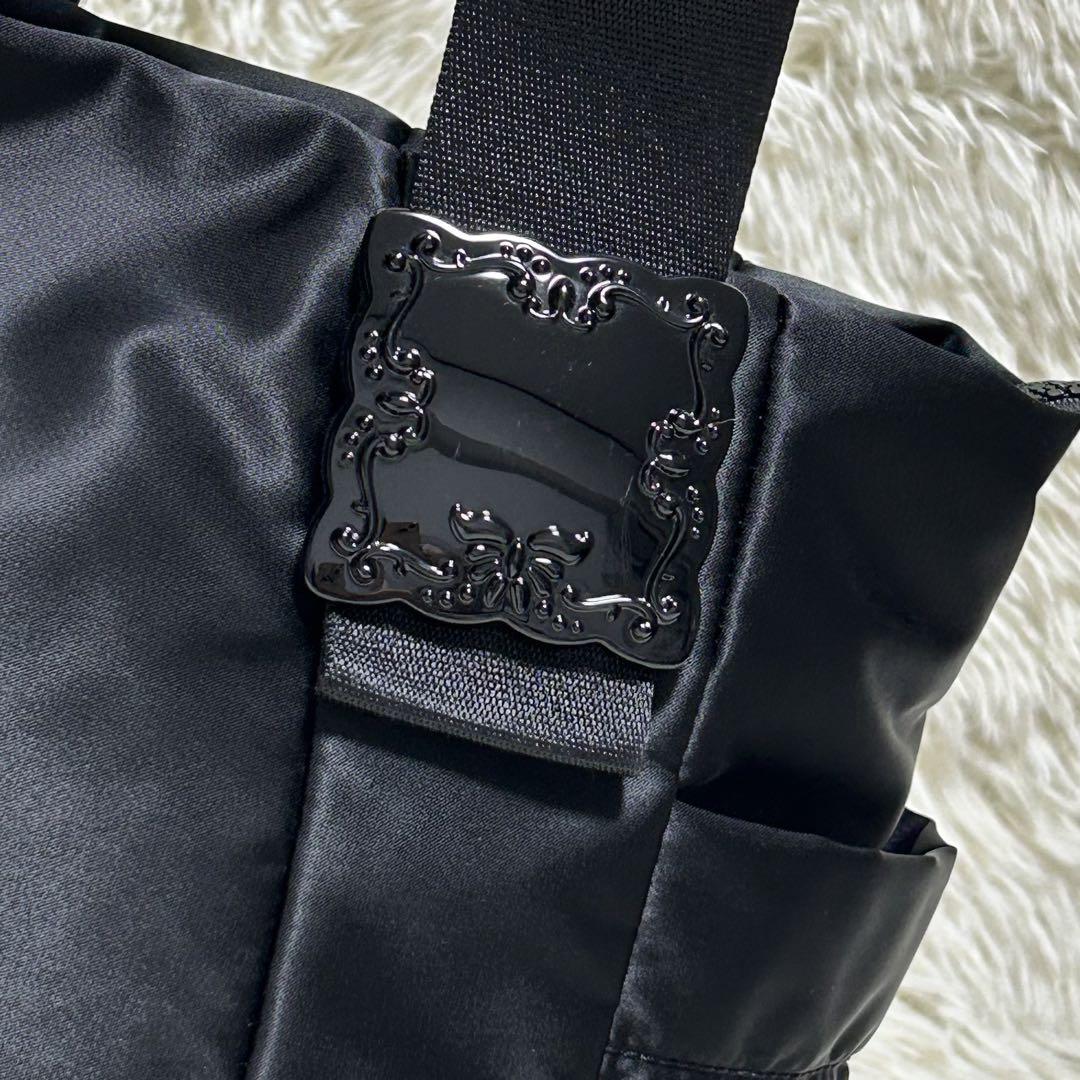 美品✨ANNA SUI アナスイ トートバッグ ナイロン バタフライ A4