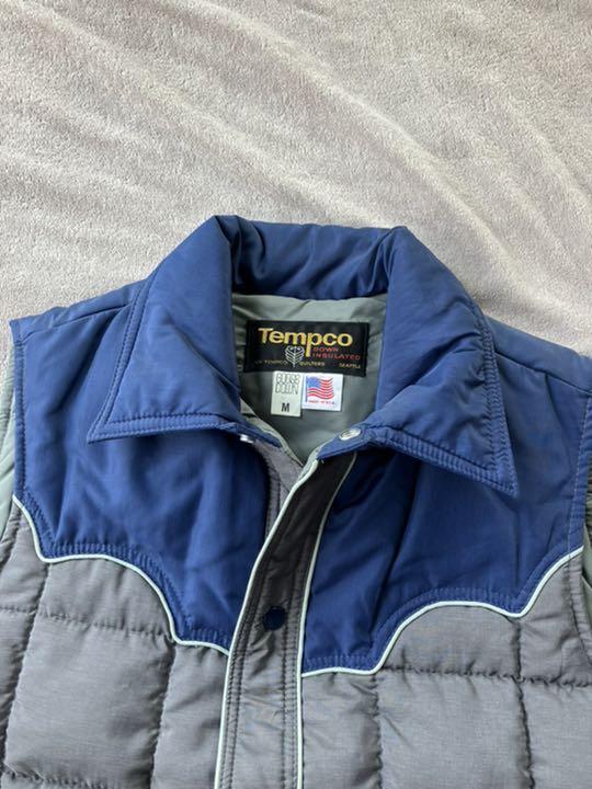 80's Tempco USA製 ダウンベスト