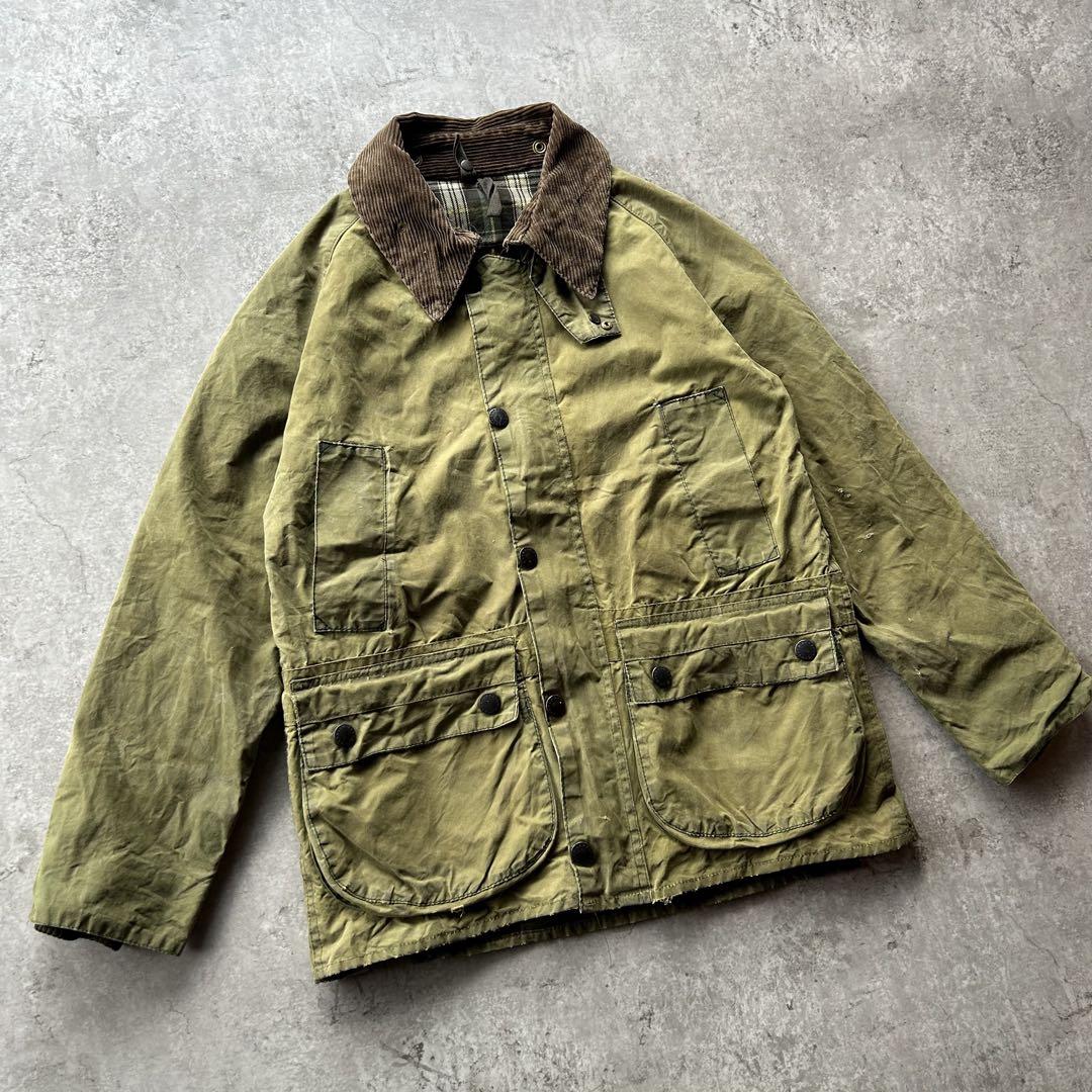 barbour バブアー オイルドジャケット オリーブ 36相当
