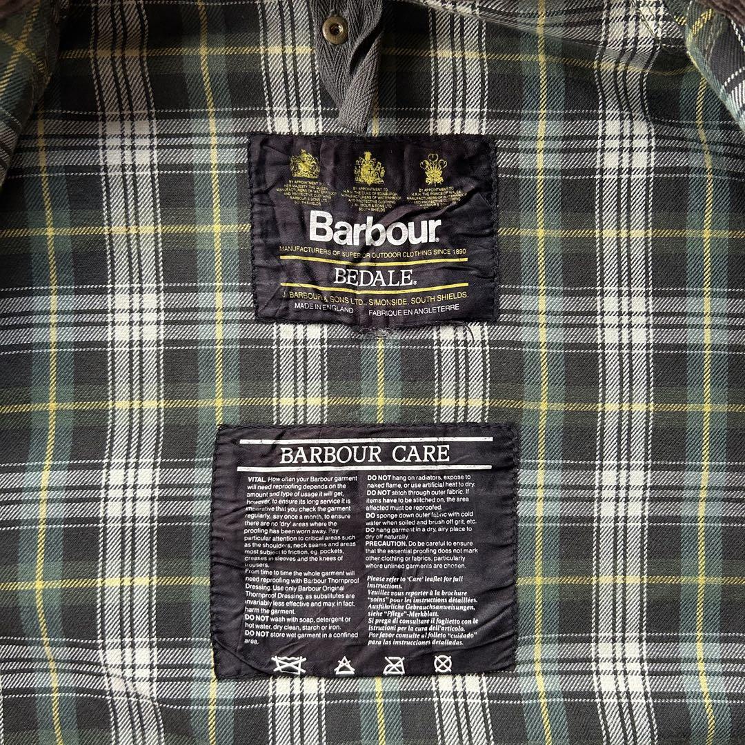 barbour バブアー オイルドジャケット オリーブ 36相当