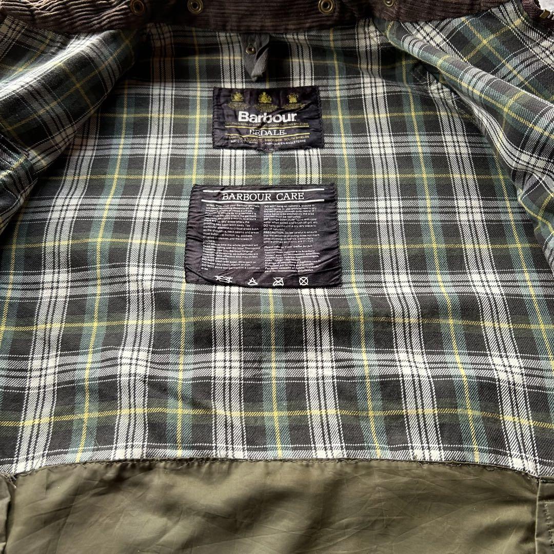 barbour バブアー オイルドジャケット オリーブ 36相当