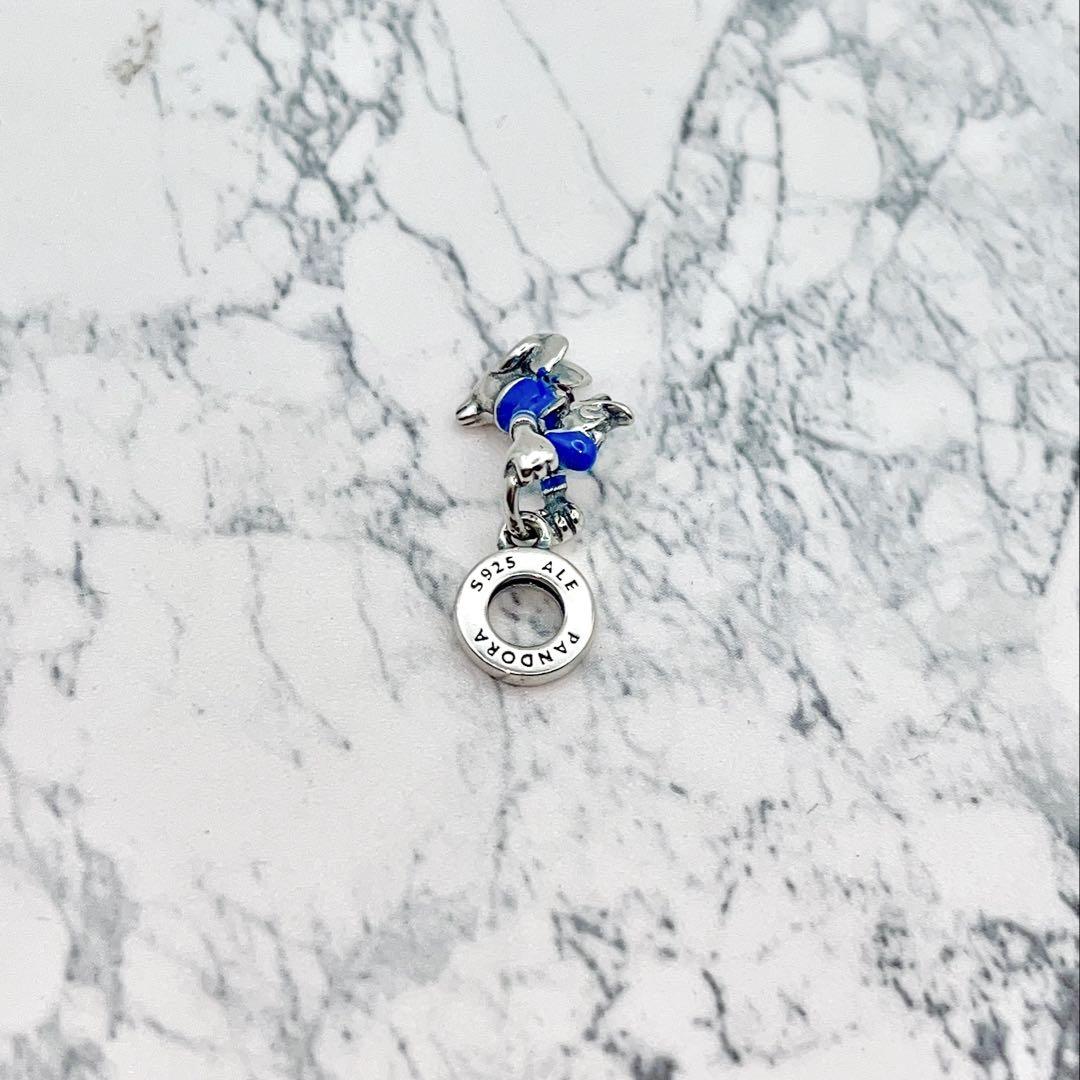 ★ Pandora Disney★ ドナルド デイジー チャーム ☆同梱割有 Disney x Pandora Daisy and Donald Charm Duo | Tri-tone