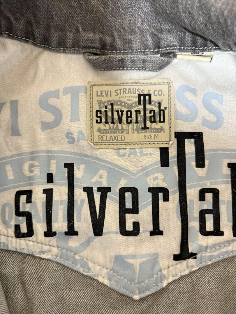 LEVI’S シルバータブ ジージャン Mサイズ