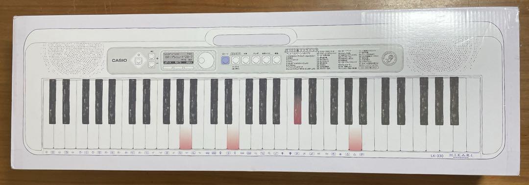 Casiotone 光ナビゲーションキーボード LK-330 カシオ 電子ピアノ