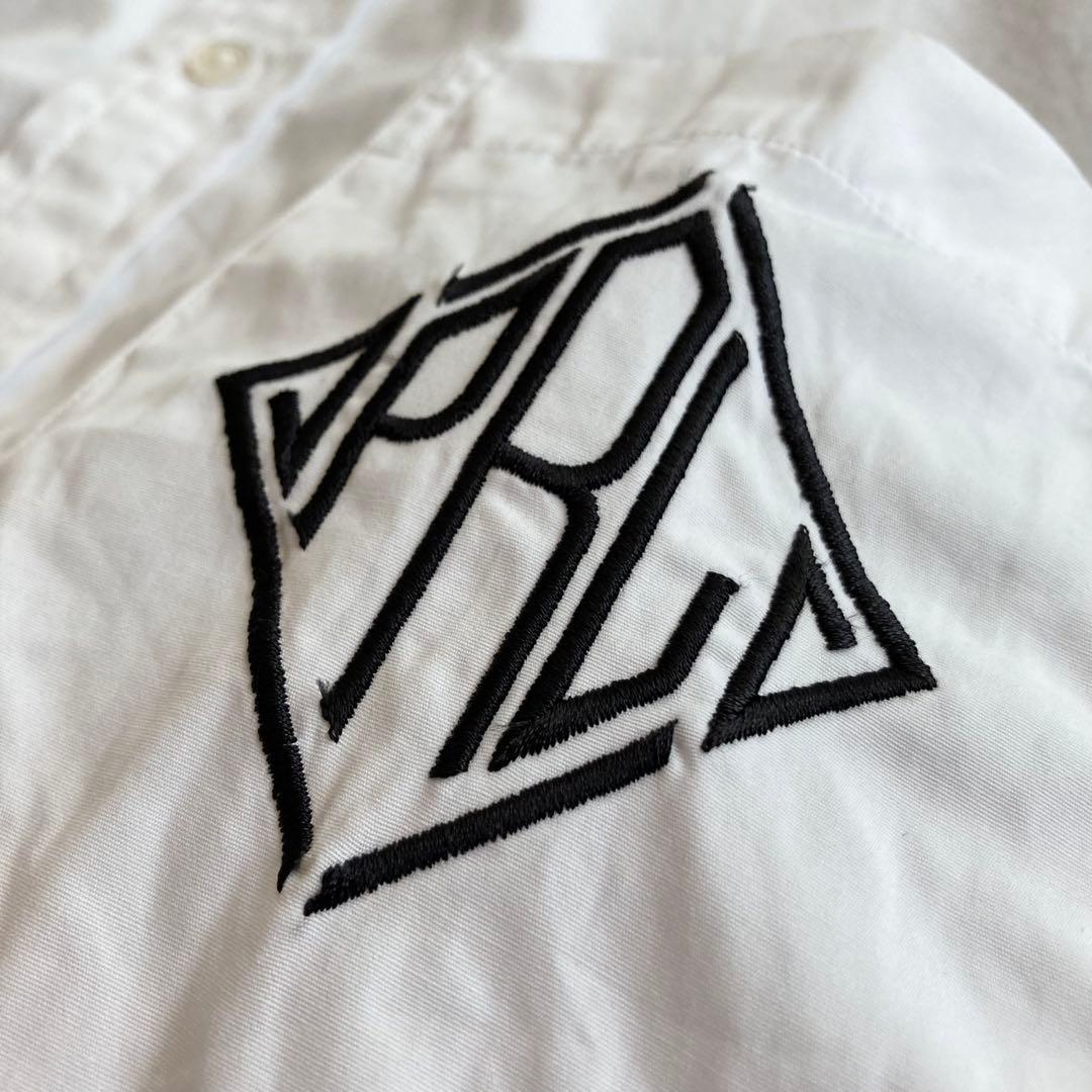 ポロ ラルフローレン ロゴ刺繍 ポケット付 ブロード シャツ ワンピース